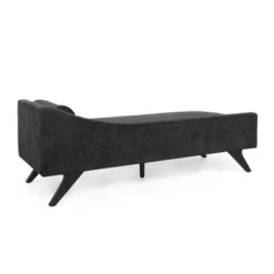 Cagle Mid Century Modern Fabric Chaise Lounge - Christopher Knight Home -Christopher Knight Home GUEST 03978d65 7d1b 420c 92ad 73edc55ad801