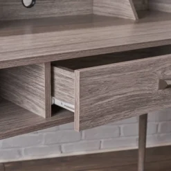 2pc Brenda Mid Century Home Office Set - Christopher Knight Home -Christopher Knight Home GUEST 081948f1 5afb 40e2 9705 2d75f2a7d443