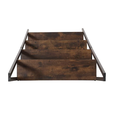 71.5" Newnan Modern Industrial 4 Shelf Etagere Ladder Bookcase - Christopher Knight Home 9 71.5" Newnan Modern Industrial 4 Shelf Etagere Ladder Bookcase - Christopher Knight Home - Image 7