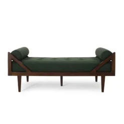 Rayle Contemporary Tufted Chaise Lounge With Rolled Accent Pillows - Christopher Knight Home 23 Rayle Contemporary Tufted Chaise Lounge With Rolled Accent Pillows - Christopher Knight Home -Christopher Knight Home GUEST 0c23ab72 3943 4dc1 9b46 04935a69bf9c