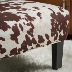 Set Of 2 Kassi Cowhide Print Upholstered Accent Chair - Christopher Knight Home -Christopher Knight Home GUEST 0d64ea06 51b0 4b32 8e61 4946a93f4ac8