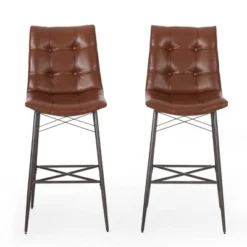 2pc Pineview Contemporary Tufted Counter Height Barstools - Christopher Knight Home 24 2pc Pineview Contemporary Tufted Counter Height Barstools - Christopher Knight Home -Christopher Knight Home GUEST 0df0f2cd a5af 4704 a25a 7c44508a3c46