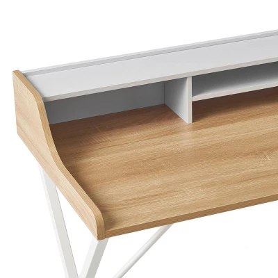 Aalto Computer Desk White - Christopher Knight Home 8 Aalto Computer Desk White - Christopher Knight Home - Image 6