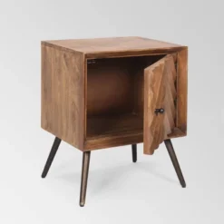 Harrington MidCentury Modern Cabinet Dark Brown - Christopher Knight Home -Christopher Knight Home GUEST 10fe006f 89a5 49c9 9a5d 8e118c9fb72b