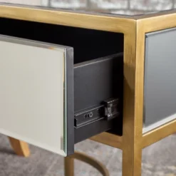 Siryen Modern Side Table Mirrored Gold - Christopher Knight Home -Christopher Knight Home GUEST 118a3cd2 c795 4245 8551 fc8c574fa8a2