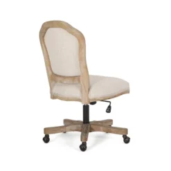 Scilley French Country Upholstered Swivel Office Chair - Christopher Knight Home -Christopher Knight Home GUEST 17768f4a c6cf 4c44 a09b b92aef1ecc06