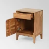 Amwiler Modern Acacia Wood Side Table Tan - Christopher Knight Home