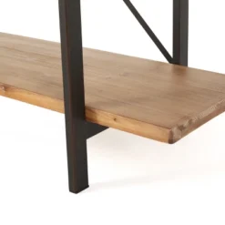 77" Septima 4 Shelf Antique Bookcase Antique - Christopher Knight Home -Christopher Knight Home GUEST 1813ebc7 763f 49bd ac80 3eda0dd16c1b