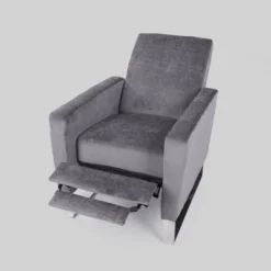 Brightwood Modern Press-Back Recliner Gray - Christopher Knight Home -Christopher Knight Home GUEST 1ac54009 beec 4f9f ab02 178d6bf349b4