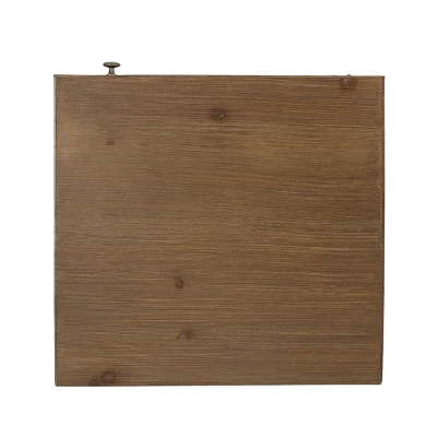 Pilster Contemporary End Table With Storage Walnut/Natural/Black - Christopher Knight Home 7 Pilster Contemporary End Table With Storage Walnut/Natural/Black - Christopher Knight Home - Image 5