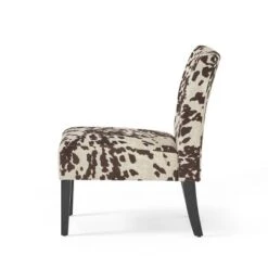 Set Of 2 Kassi Cowhide Print Upholstered Accent Chair - Christopher Knight Home -Christopher Knight Home GUEST 1fb08d9a 66ed 4d45 a734 1fa3773fdeee