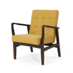 Marcola Mid Century Modern Upholstered Wood Framed Club Chair - Christopher Knight Home 12 Marcola Mid Century Modern Upholstered Wood Framed Club Chair - Christopher Knight Home -Christopher Knight Home GUEST 20516602 245b 46be 84ff c0f86cd2ebcd