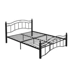 Queen Bouvardia Modern Contemporary Iron Bed - Christopher Knight Home -Christopher Knight Home GUEST 21742752 1f85 402c a158 cb10bbfc4488