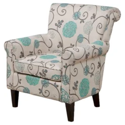 Roseville Upholstered Club Chair - Christopher Knight Home -Christopher Knight Home GUEST 227eba4b 3039 4b8a 936d db315f82daa5