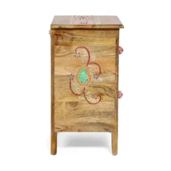 Fullen Handcrafted Boho 2 Drawer Mango Wood Nightstand Natural - Christopher Knight Home -Christopher Knight Home GUEST 234cc6e3 fcb2 4e50 a564 7043a474a39c