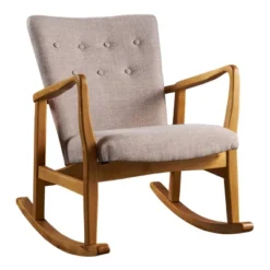 Callum Mid-Century Fabric Rocker - Christopher Knight Home -Christopher Knight Home GUEST 23d0dce0 7e21 4cf7 8f7e 4c193f0cafba
