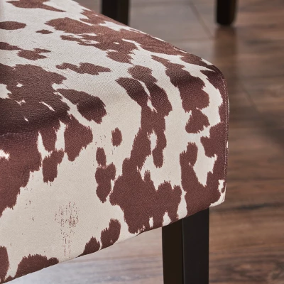 Set Of 2 Pertica Contemporary Dining Chair Dark Brown - Christopher Knight Home 5 Set Of 2 Pertica Contemporary Dining Chair Dark Brown - Christopher Knight Home - Image 3