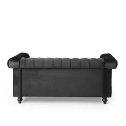 Brinkhaven Modern Glam Tufted Velvet Loveseat With Nailhead Trim - Christopher Knight Home -Christopher Knight Home GUEST 246a5931 b9a7 4f09 886c 24af109f13ae