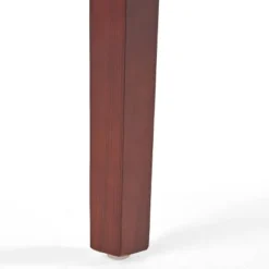 Set Of 2 Blount Wooden Dining Chairs With Fabric Cushions Beige/Natural Finish - Christopher Knight Home -Christopher Knight Home GUEST 25564fbc 51e6 4a66 b085 7837806d769e