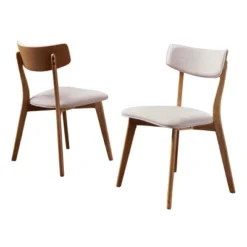 Set Of 2 Chazz Mid-Century Dining Chair - Christopher Knight Home -Christopher Knight Home GUEST 25bc1fc2 1cab 4d27 a4b0 f0d1bed2cea8
