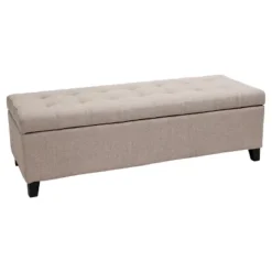 Mission Storage Ottoman - Christopher Knight Home -Christopher Knight Home GUEST 26f09c1a 88d6 4e44 a2b1 46e9143c1729