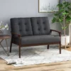 Duluth Mid Century Tufted Loveseat Black - Christopher Knight Home 2 Duluth Mid Century Tufted Loveseat Black - Christopher Knight Home -Christopher Knight Home GUEST 27dfb38a 3611 4f5b b11f 36b1c84b7459