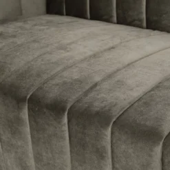 Weymouth Contemporary Channel Stitch Velvet Settee Gray - Christopher Knight Home -Christopher Knight Home GUEST 2b24133e 6fa0 4343 b03a 837b6e3e3624