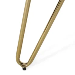 Grelton Modern Glam Velvet Club Chair With Hairpin Legs - Christopher Knight Home -Christopher Knight Home GUEST 2b363629 f671 440b 89f3 f4fe73161892