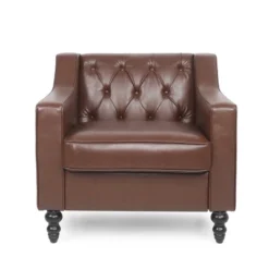 Furman Contemporary Tufted Club Chair Cognac - Christopher Knight Home 21 Furman Contemporary Tufted Club Chair Cognac - Christopher Knight Home -Christopher Knight Home GUEST 2d94fad1 e63e 447b 9509 af6e0c2e68c2