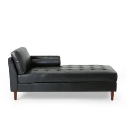 Malinta Contemporary Tufted Upholstered Chaise Lounge - Christopher Knight Home -Christopher Knight Home GUEST 30019b28 8780 4821 8b03 a03cf1ab46fb