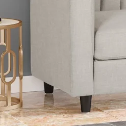 Humbolt Contemporary Channel Stitched Sofa Beige - Christopher Knight Home -Christopher Knight Home GUEST 319cad27 8372 4f2e aad5 5b51733ed29b