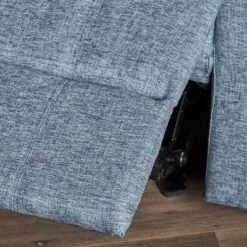 Kearney Traditional Glider Recliner With Pillow Top Arms Navy Blue Tweed - Christopher Knight Home -Christopher Knight Home GUEST 31e70747 254c 4002 b536 4da08ee5bbaa