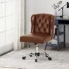 Beltagh Contemporary Wingback Tufted Swivel Office Chair - Christopher Knight Home -Christopher Knight Home GUEST 34a961f6 126d 465f 9f92 bee94f0b741c