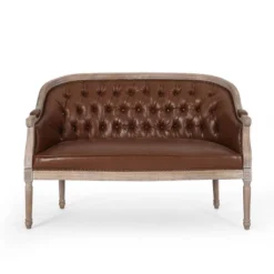 Faye Traditional Tufted Upholstered Loveseat - Christopher Knight Home 22 Faye Traditional Tufted Upholstered Loveseat - Christopher Knight Home -Christopher Knight Home GUEST 357763f5 c319 4159 b834 0bf293e811bf