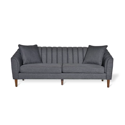 Ansonia Contemporary Fabric 3 Seater Sofa - Christopher Knight Home 10 Ansonia Contemporary Fabric 3 Seater Sofa - Christopher Knight Home - Image 8