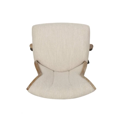 Coulee Contemporary Fabric Upholstered Roll Back Swivel Office Chair - Christopher Knight Home 7 Coulee Contemporary Fabric Upholstered Roll Back Swivel Office Chair - Christopher Knight Home - Image 5