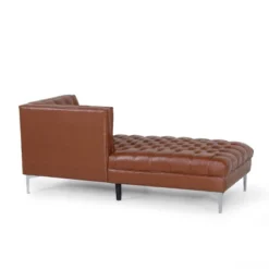 Tignall Contemporary Tufted One Armed Chaise Lounge - Christopher Knight Home -Christopher Knight Home GUEST 38b2cb69 ceb8 4da2 92d8 6addebc71673