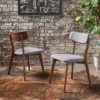 Set Of 2 Chazz Mid-Century Dining Chair - Christopher Knight Home -Christopher Knight Home GUEST 3b4d3c7d 9ec5 42ec 8bae d74a6ea7da5e