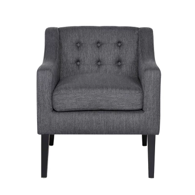 Deanna Contemporary Fabric Tufted Accent Chair - Christopher Knight Home 11 Deanna Contemporary Fabric Tufted Accent Chair - Christopher Knight Home - Image 9