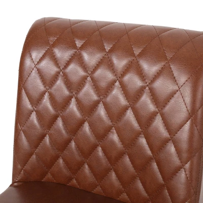 2pc Osgood Contemporary Diamond Stitch Counter Height Barstools - Christopher Knight Home 10 2pc Osgood Contemporary Diamond Stitch Counter Height Barstools - Christopher Knight Home - Image 8