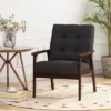 Duluth Mid-Century Armchair Black - Christopher Knight Home -Christopher Knight Home GUEST 3f8af08c 1adc 442f 9c66 c239a470cbf9