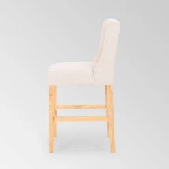 Set Of 2 Landria Button Tufted Wingback Counter Height Barstools - Christopher Knight Home -Christopher Knight Home GUEST 437c2838 d3fc 4cda 9464 65d111fefe68