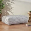 Gaddie Boho Rectangular Bean Bag Ottoman White/Gray/Black - Christopher Knight Home 2 Gaddie Boho Rectangular Bean Bag Ottoman White/Gray/Black - Christopher Knight Home -Christopher Knight Home GUEST 47fa7ee5 cb3b 4137 abb7 c04955f8ae17