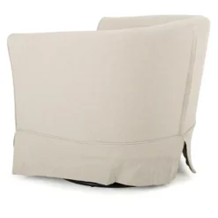 Cecilia Fabric Swivel Club Chair - Christopher Knight Home -Christopher Knight Home GUEST 4b9dcddd 65f9 4b48 b7d7 085ed5c5e4a4