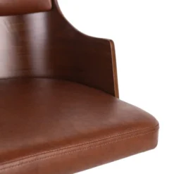 Rhine Mid-Century Modern Upholstered Swivel Office Chair - Christopher Knight Home -Christopher Knight Home GUEST 4ec0f0d7 d00e 4107 8892 63ac19ce3970