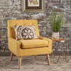 Eilidh Mid Century Tufted Accent Chair Muted Yellow - Christopher Knight Home 2 Eilidh Mid Century Tufted Accent Chair Muted Yellow - Christopher Knight Home -Christopher Knight Home GUEST 5041bcda 08cc 4a76 ab4c 04af394c844e