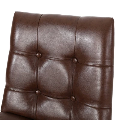 2pc Pineview Contemporary Tufted Counter Height Barstools - Christopher Knight Home 9 2pc Pineview Contemporary Tufted Counter Height Barstools - Christopher Knight Home - Image 7