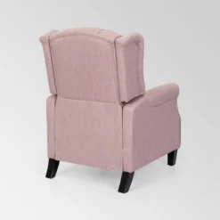 Wellscross Contemporary Press-Back Recliner Light Blush - Christopher Knight Home -Christopher Knight Home GUEST 562d41a9 71f4 4b79 8a4c 198ceabdf23b
