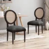 Set Of 2 Govan Wooden Dining Chairs - Christopher Knight Home