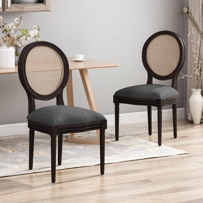 Set Of 2 Govan Wooden Dining Chairs - Christopher Knight Home 3 Set Of 2 Govan Wooden Dining Chairs - Christopher Knight Home